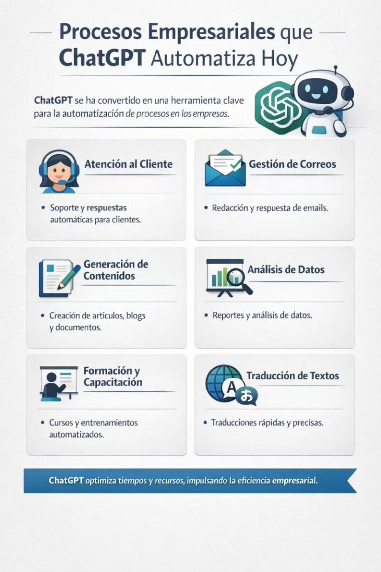 La IA en el mundo real: Descubre cómo la automatización con ChatGPT está transformando la eficiencia empresarial y la gestión de flujos de trabajo en 2026.